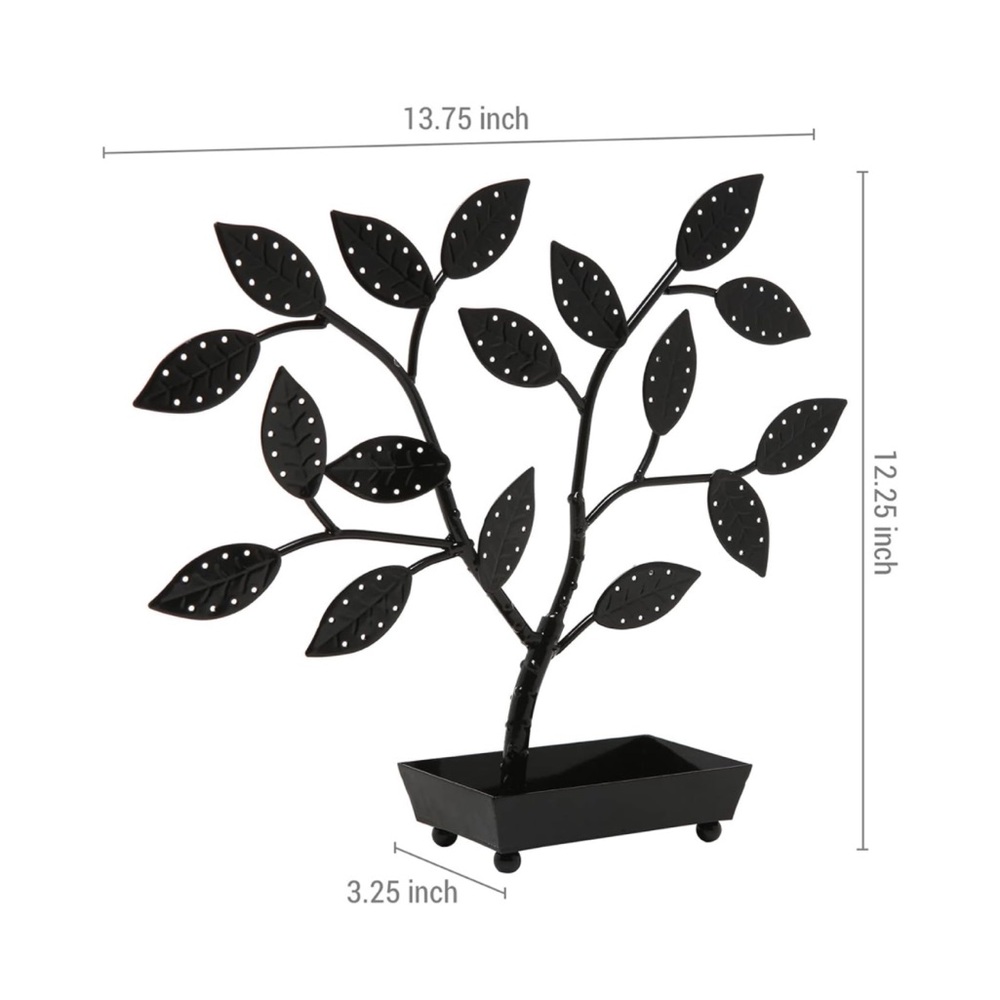 Earring Display Tree (Black) - Picture 3 of 3